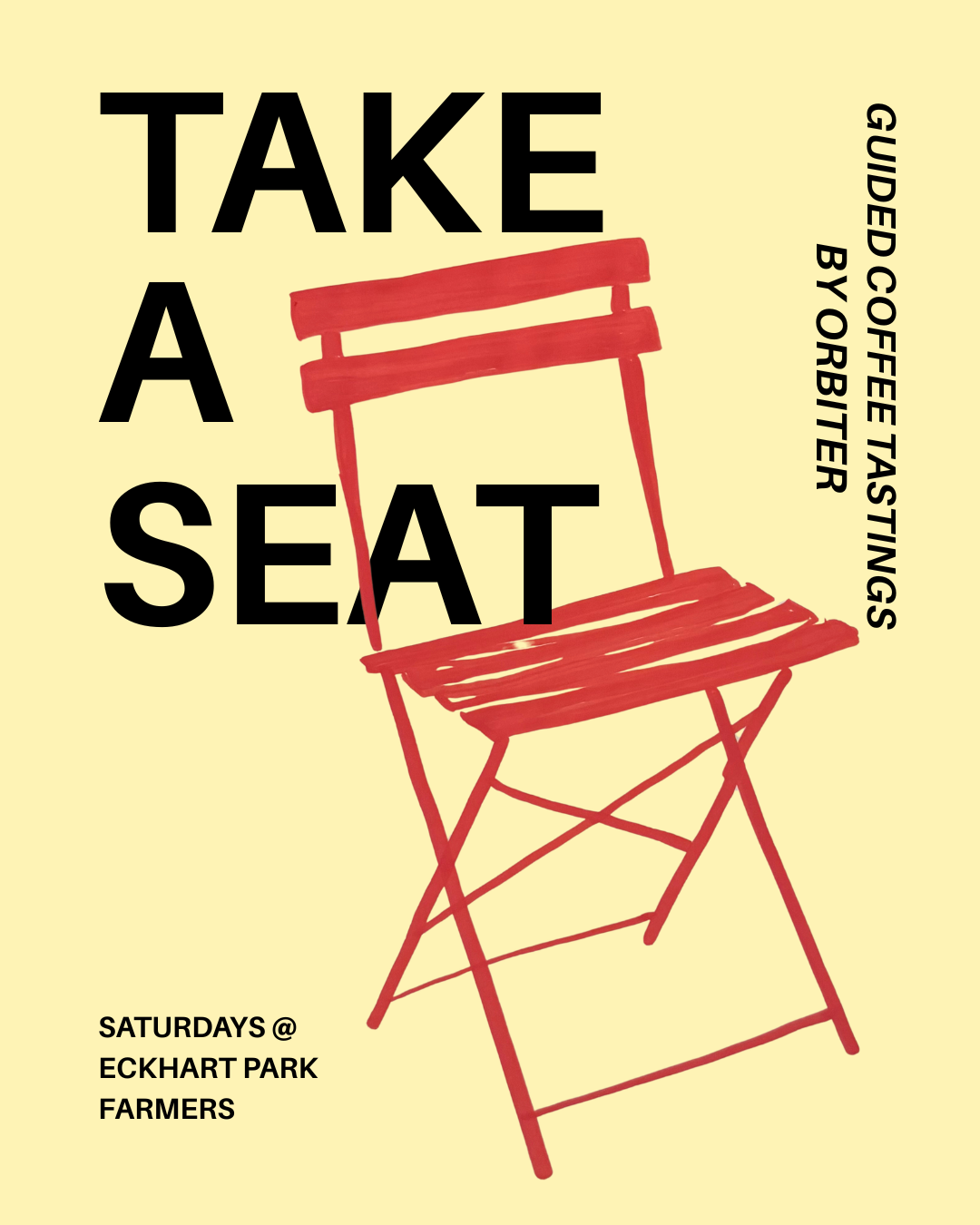 TAKE A SEAT // Guided Coffee Tastings