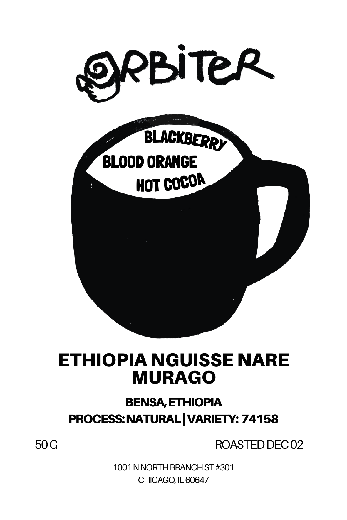 Ethiopia - Nguisse Nare Murago Natural