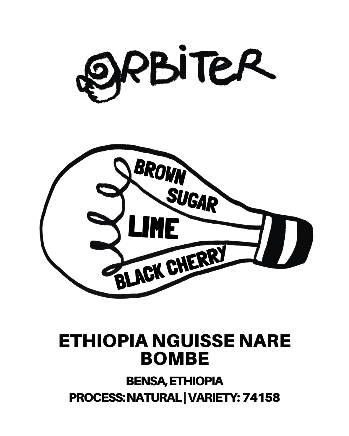 Ethiopia - Nguisse Nare - Bombe - Natural