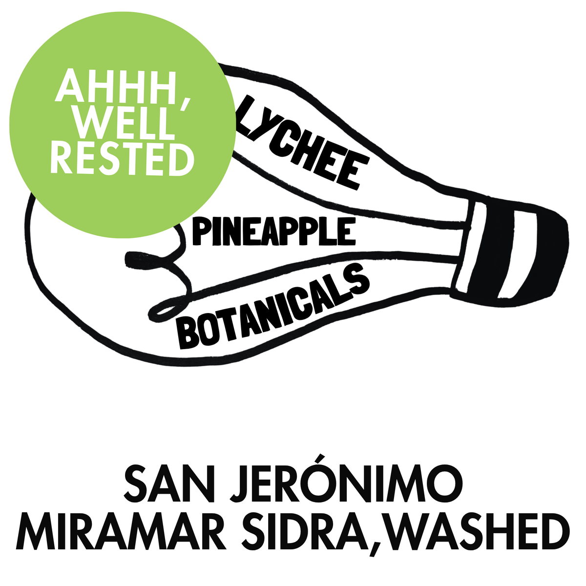 San Jerónimo Miramar Sidra Washed (Rested)